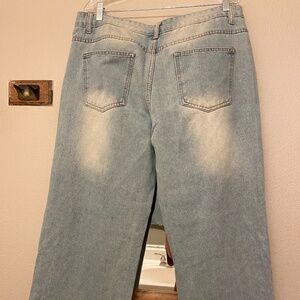 Light Blue Jeans, Brand: Jeans, Size: Large.